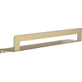 Gedy - Étagère avec porte-serviettes CLEO 50 cm finition dorée mate