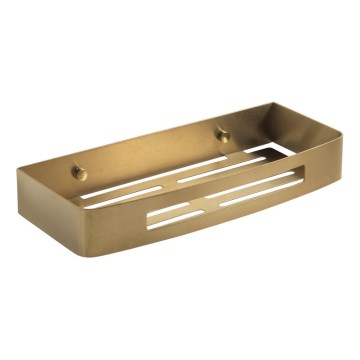 Gedy - Étagère murale pour douche SMART 30x12,8 cm dorée mate
