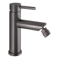 Gedy - Mitigeur pour bidet COMO 18 cm gris métallisé