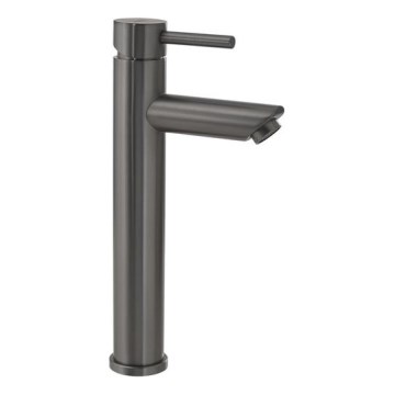 Gedy - Mitigeur pour lavabo ALTO 28,5 cm gris métallisé