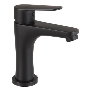 Gedy - Mitigeur pour lavabo COMO 19,6 cm, noir mat