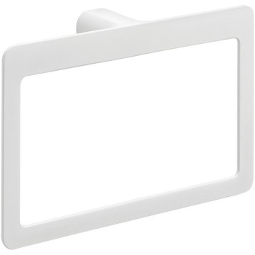 Gedy - Porte-serviettes mural PIRENEI 15x23 cm blanc mat