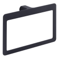 Gedy - Porte-serviettes mural PIRENEI 15x23 cm noir mat