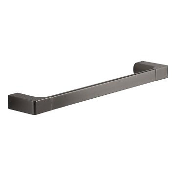 Gedy - Porte-serviettes mural PIRENEI 6,6x35 cm gris métallisé