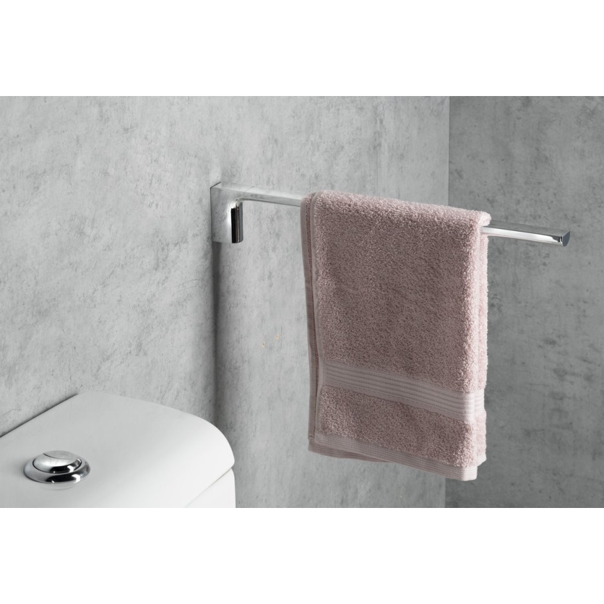 Gedy - Porte-serviettes mural PIRENEI 6,6x41 cm chromé brillant