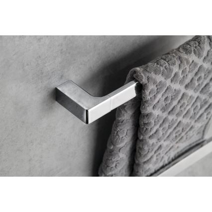 Gedy - Porte-serviettes mural PIRENEI 6,6x45 cm chrome brillant