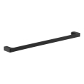 Gedy - Porte-serviettes mural PIRENEI 6,6x80 cm mat noir