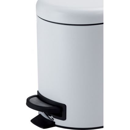 Gedy - Poubelle POTTY 3 l à fermeture douce blanche