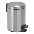 Gedy - Poubelle POTTY 5 l à fermeture douce, inox brossé