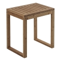 Gedy - Tabouret de salle de bains HIMALAYA 39,5x44,3 cm bambou