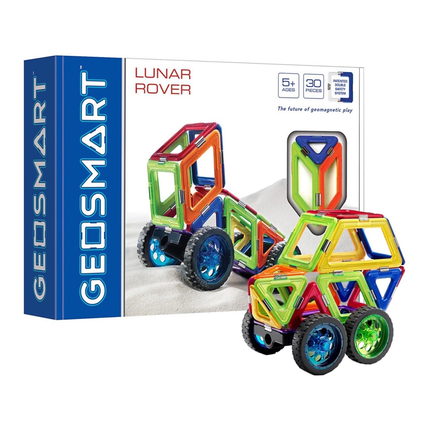 GeoSmart - Kit de construction magnétique Lunar Rover 30 pce