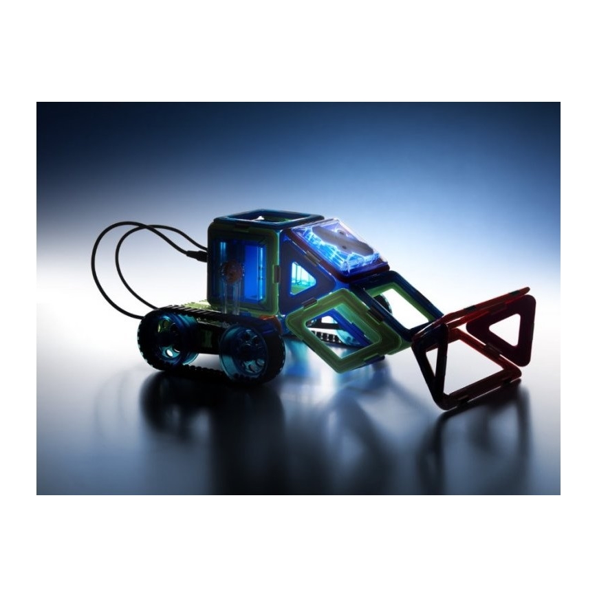 GeoSmart - Kit de construction magnétique Mars Explorer 51 pce