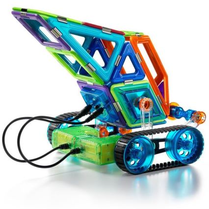 GeoSmart - Kit de construction magnétique Mars Explorer 51 pce