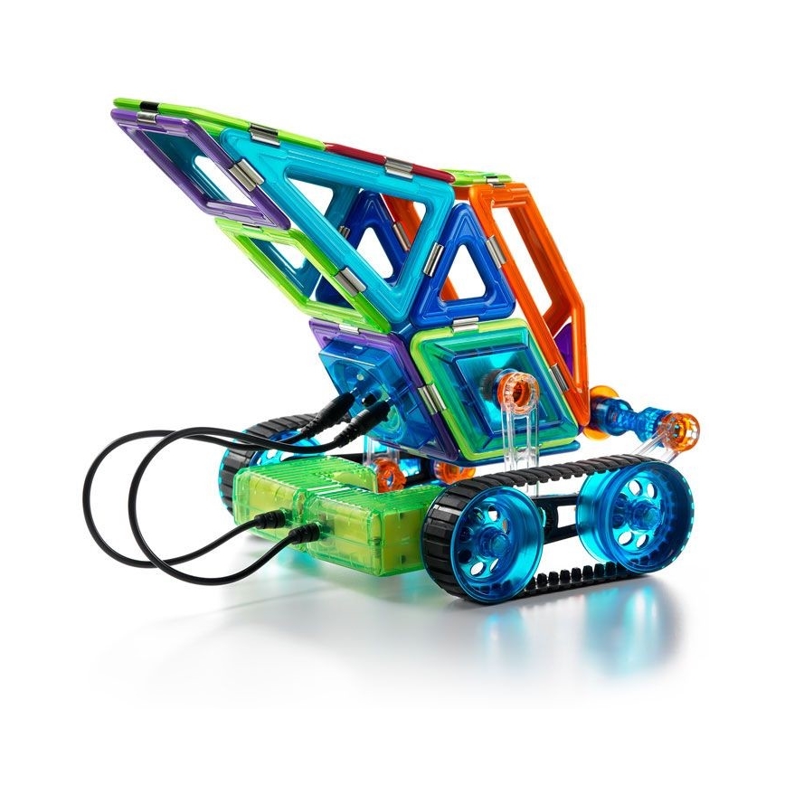 GeoSmart - Kit de construction magnétique Mars Explorer 51 pce