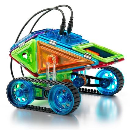 GeoSmart - Kit de construction magnétique Mars Explorer 51 pce