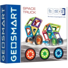 GeoSmart - Kit de construction magnétique Space Truck 42 pce