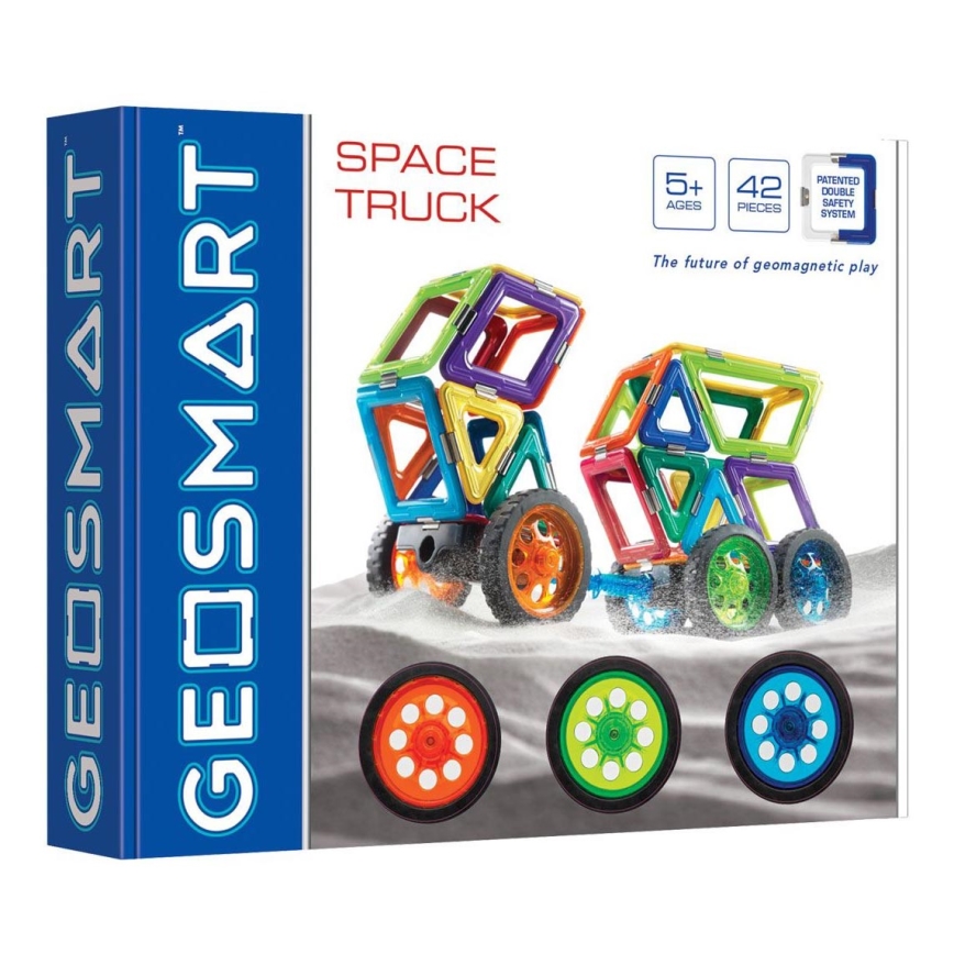 GeoSmart - Kit de construction magnétique Space Truck 42 pce