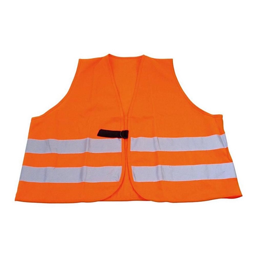 Gilet avec bandes réfléchissantes orange taille UNI