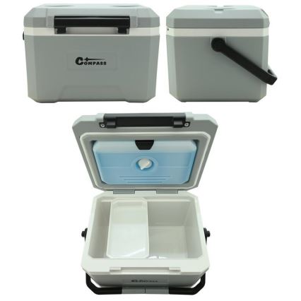 Glacière 5 l avec pack réfrigérant, gris