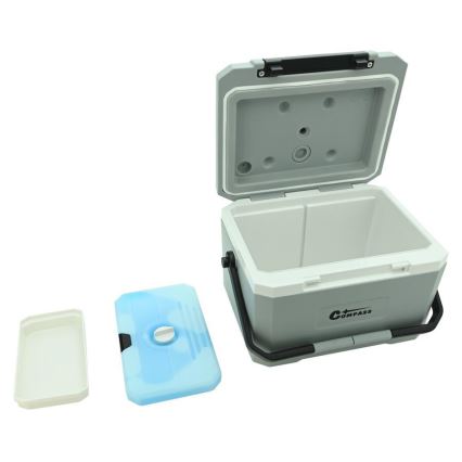 Glacière 5 l avec pack réfrigérant, gris