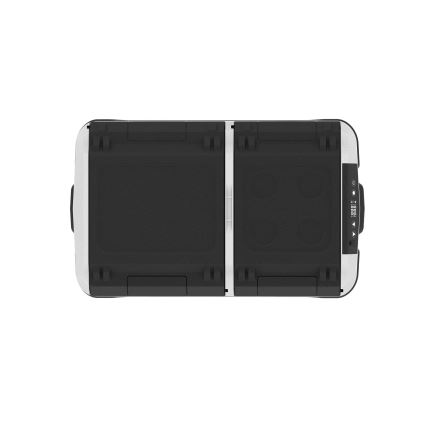 Glacière de voiture portable 60 L 230V/12V/24V/230V gris