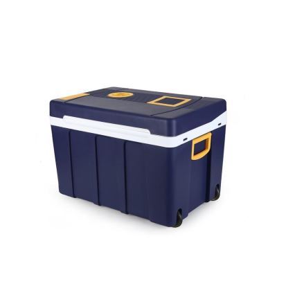 Glacière électrique mobile 60W/230/12V 50 l bleu/jaune