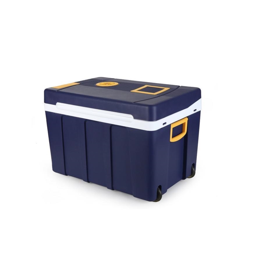 Glacière électrique mobile 60W/230/12V 50 l bleu/jaune