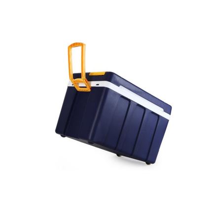 Glacière électrique mobile 60W/230/12V 50 l bleu/jaune