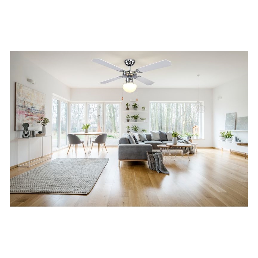 Globo - Ventilateur de plafond 1xE27/60W/230V
