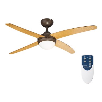 Globo 03385G - Ventilateur de plafond LIZZ 1xE14/60W/230V
