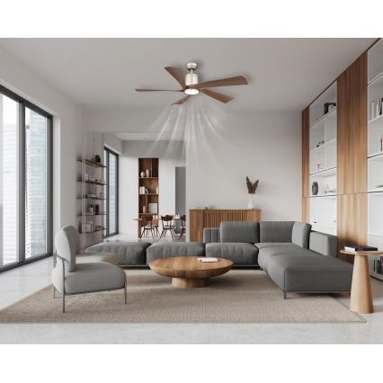 Globo - Ventilateur de plafond à intensité variable LED/20W/230V 2700-6500K + télécommande