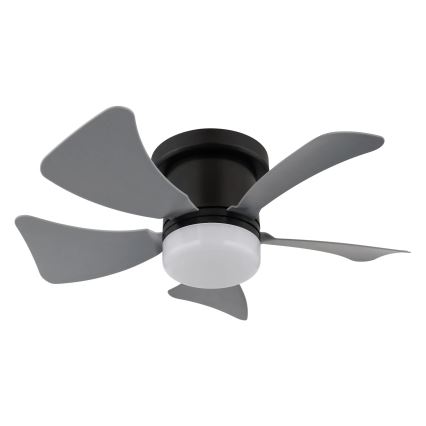 Globo - ventilateur de plafond LED dimmable LED/10W/230V 3000-6500K gris + télécommande