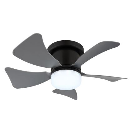 Globo - ventilateur de plafond LED dimmable LED/10W/230V 3000-6500K gris + télécommande