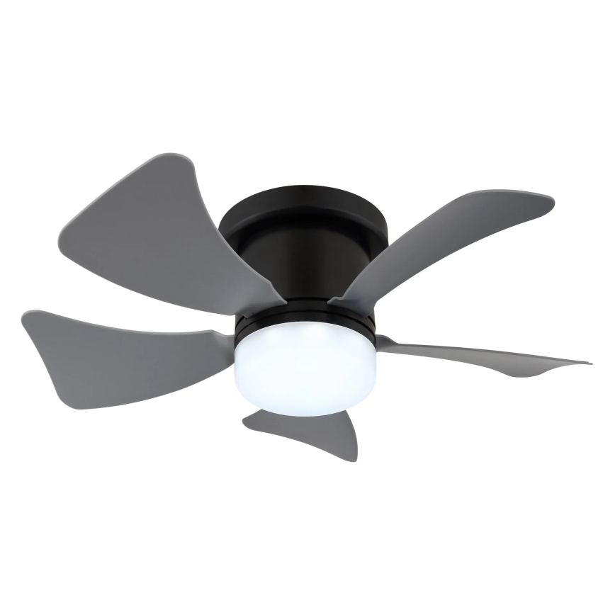 Globo - ventilateur de plafond LED dimmable LED/10W/230V 3000-6500K gris + télécommande