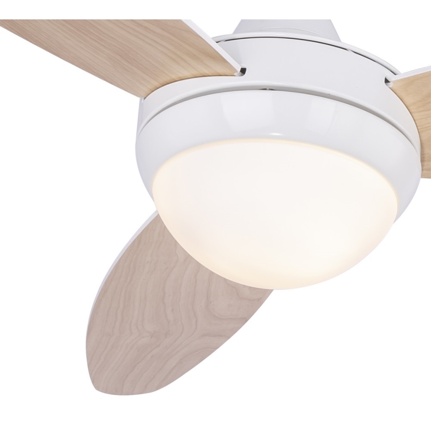Globo - Ventilateur de plafond 2xE14/40W/230V + télécommande