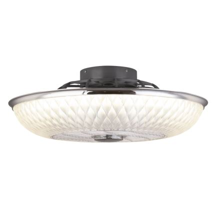 Globo 03622 - Plafonnier LED à intensité variable avec ventilateur LED/36W/230V + Télécommande