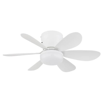 Globo - Ventilateur de plafond LED dimmable LED/5W/230V 2700-6500K blanc + télécommande