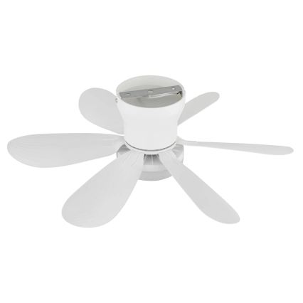 Globo - Ventilateur de plafond LED dimmable LED/5W/230V 2700-6500K blanc + télécommande