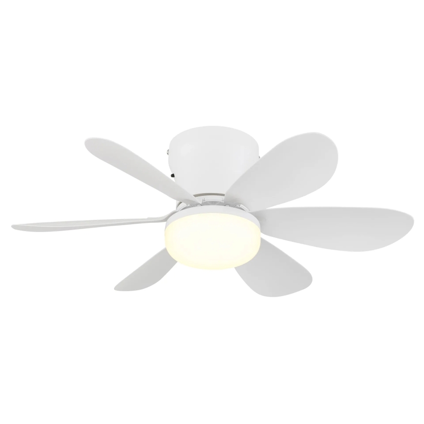 Globo - Ventilateur de plafond LED dimmable LED/5W/230V 2700-6500K blanc + télécommande