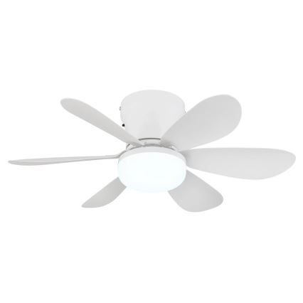Globo - Ventilateur de plafond LED dimmable LED/5W/230V 2700-6500K blanc + télécommande