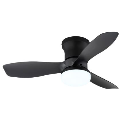 Globo - Ventilateur de plafond LED à intensité variable/15W/230V 2700-6500K noir + télécommande