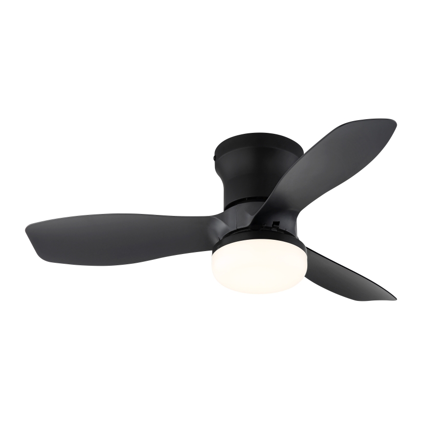 Globo - Ventilateur de plafond LED à intensité variable/15W/230V 2700-6500K noir + télécommande