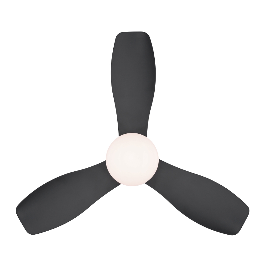 Globo - Ventilateur de plafond LED à intensité variable/15W/230V 2700-6500K noir + télécommande