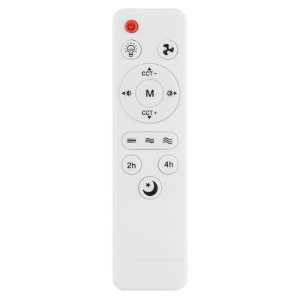 Globo - Ventilateur de plafond LED à intensité variable/15W/230V 2700-6500K noir + télécommande