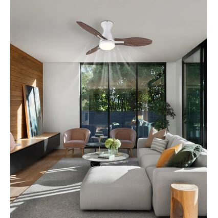 Globo - Ventilateur de plafond LED dimmable 22W/230V 3000/4500/6000K + télécommande