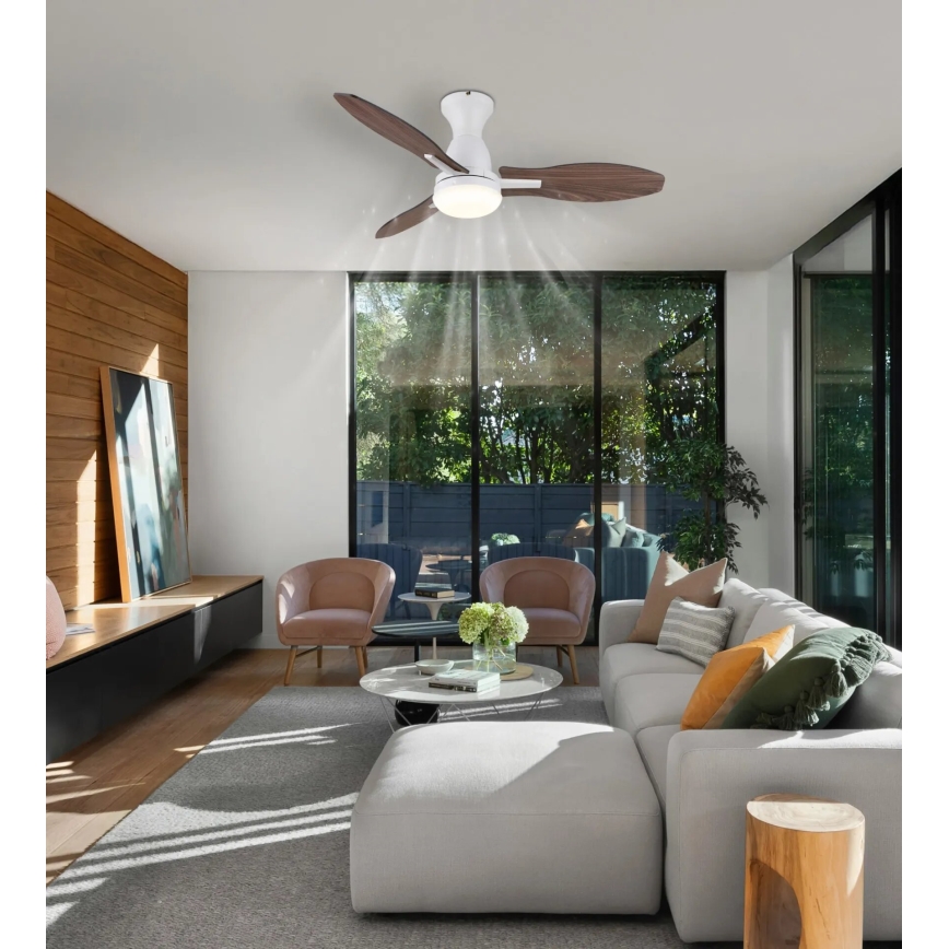 Globo - Ventilateur de plafond LED dimmable 22W/230V 3000/4500/6000K + télécommande