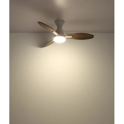 Globo - Ventilateur de plafond LED dimmable 22W/230V 3000/4500/6000K + télécommande
