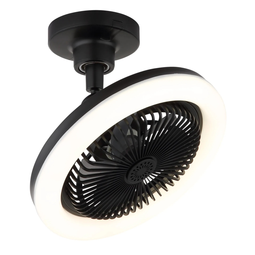 Globo - Ventilateur de plafond LED dimmable LED/20W/230V 3000-6500K noir + télécommande