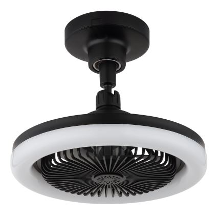 Globo - Ventilateur de plafond LED dimmable LED/20W/230V 3000-6500K noir + télécommande