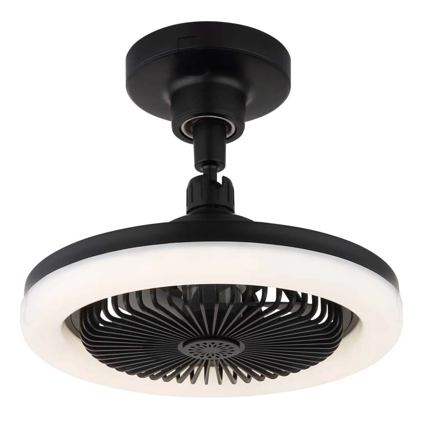 Globo - Ventilateur de plafond LED dimmable LED/20W/230V 3000-6500K noir + télécommande